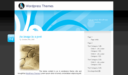Nature's Gift - Top 50 free WordPress themes
