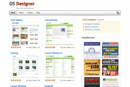 OS Designer - Top 50 free WordPress themes