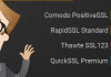 Comodo Positive SSL giá rẻ chỉ 4.62$/năm
