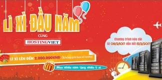 HostingViet – Lì xì đầu năm, đón may về nhà