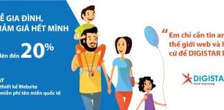 Khuyến Mãi Hot Tháng 6 Từ DIGISTAR ngày lễ gia đình hosting giảm giá hết mình
