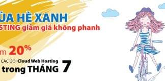 SUMMER SALE: DIGISTAR GIẢM GIÁ 20% CÁC GÓI CLOUD WEB HOSTING hosting giá rẻ