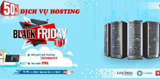 Black Friday – HostingViet giảm 50% Cloud Hosting, Tên miền quốc tế 99k