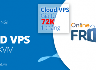 HostingViet giảm 60% Dịch vụ Cloud VPS nhân ngày mua sắm Việt Nam Online Friday