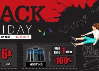Tenten khuyến mại khủng Black Friday – Tên miền .COM chỉ từ 6k, Hosting mua 1 tặng 1