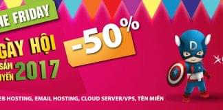 DIGISTAR giảm giá 50% Cloud Web Hosting, Cloud Server/VPS, Tên miền mở đầu cho Online Friday 2017