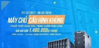 HostVN giảm 20% dịch vụ thuê máy chủ cấu hình khủng