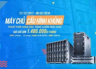 HostVN giảm 20% dịch vụ thuê máy chủ cấu hình khủng