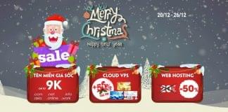 Z.com khuyến mãi Giáng Sinh – Tên miền chỉ từ 9k, Giảm tới 50% cho Hosting và VPS