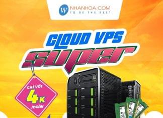 Miễn phí 1GB RAM cho các gói Cloud VPS Supper tại Nhân Hòa Miễn phí 1GB RAM cho các gói Cloud VPS Supper tại Nhân Hòa