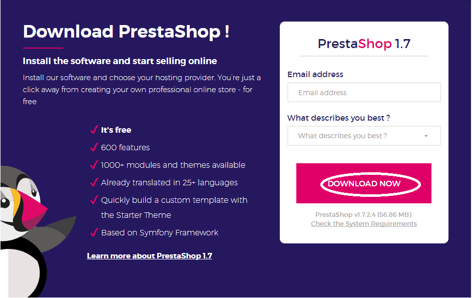 Hướng dẫn Upload và Download mã nguồn PrestaShop trên DirectAdmin