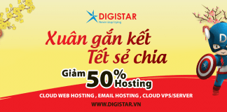 100 gói Lì xì Hosting từ DIGISTAR chào đón năm mới 100 gói Lì xì Hosting từ DIGISTAR chào đón năm mới