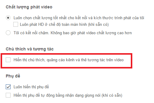 Hướng Dẫn Tắt Quảng Cáo Hiển Thị Trên Youtube
