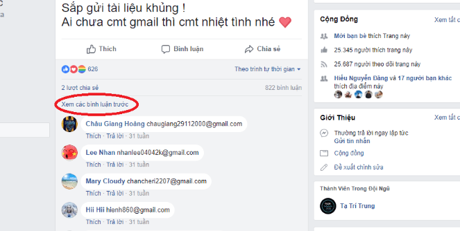 CÁCH LẤY EMAIL HÀNG LOẠT TỪ BÌNH LUẬN FACEBOOK 6 Cách lấy Email hàng loạt từ bình luận Facebook