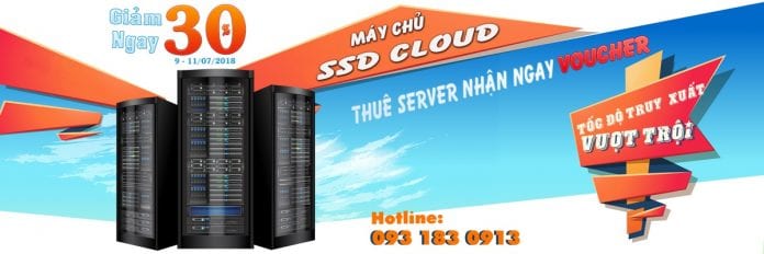 giam 30% SSD Cloud VPS, SSD Cloud Server tai nhan hoa